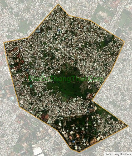 Bản đồ vệ tinh phường Tân Chánh Hiệp, Quận 12