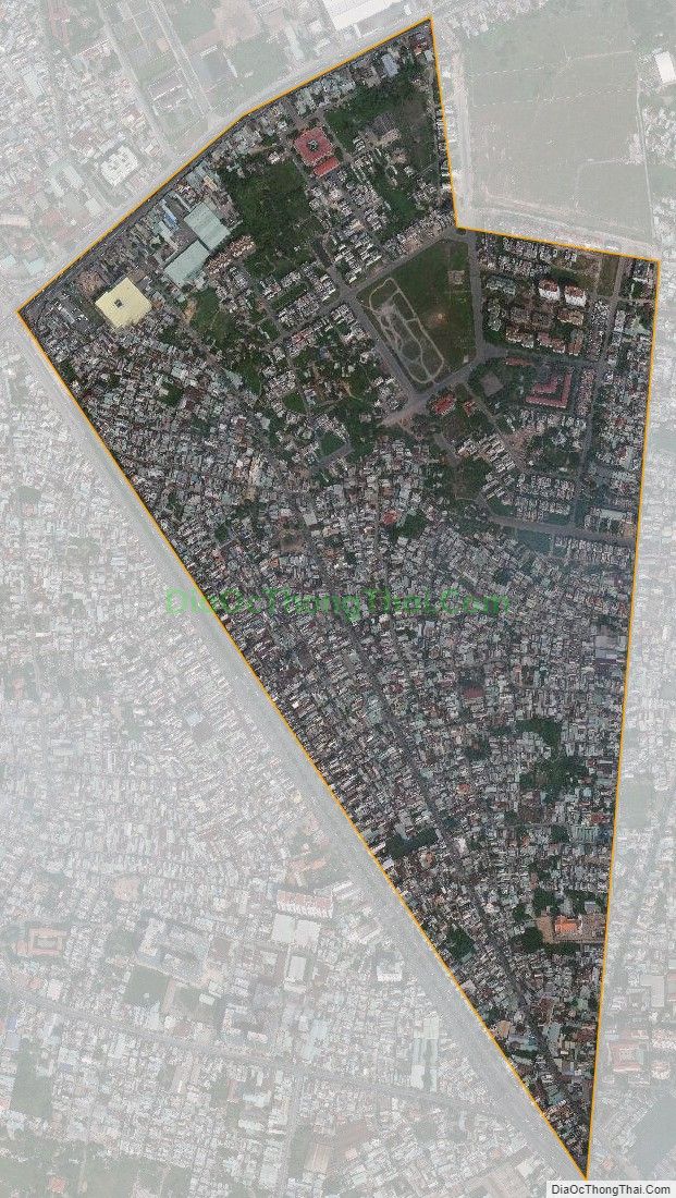 Bản đồ vệ tinh phường Tân Hưng Thuận, Quận 12