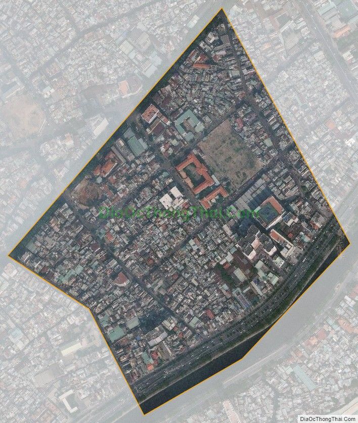 Bản đồ vệ tinh phường Cô Giang, Quận 1