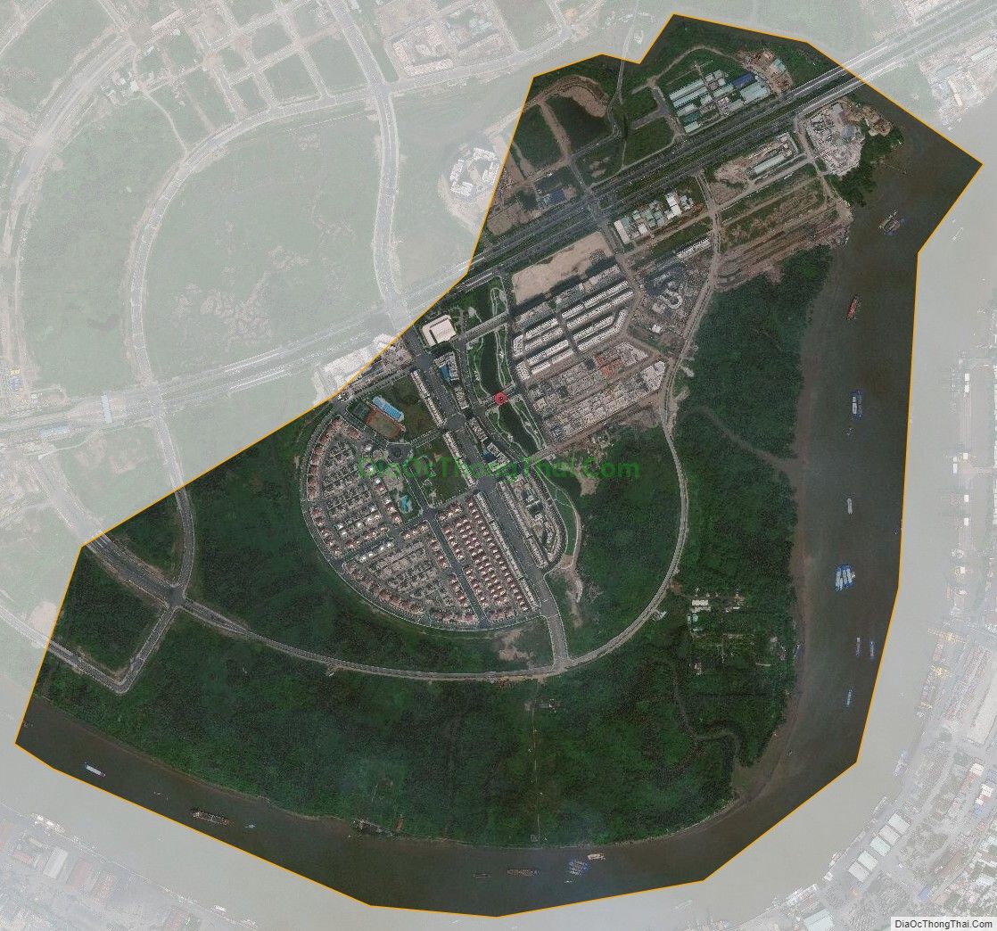 Bản đồ vệ tinh phường An Lợi Đông, thành phố Thủ Đức