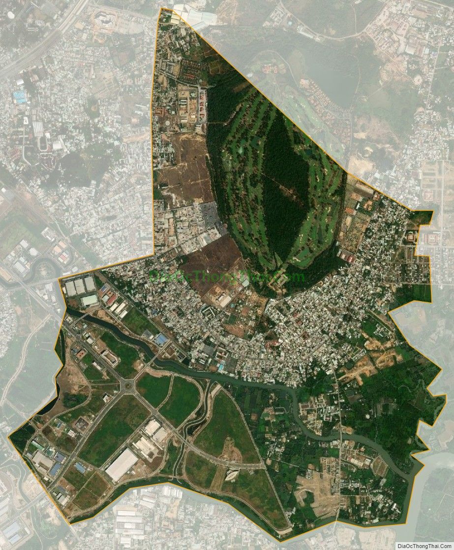 Bản đồ vệ tinh phường Long Thạnh Mỹ, thành phố Thủ Đức