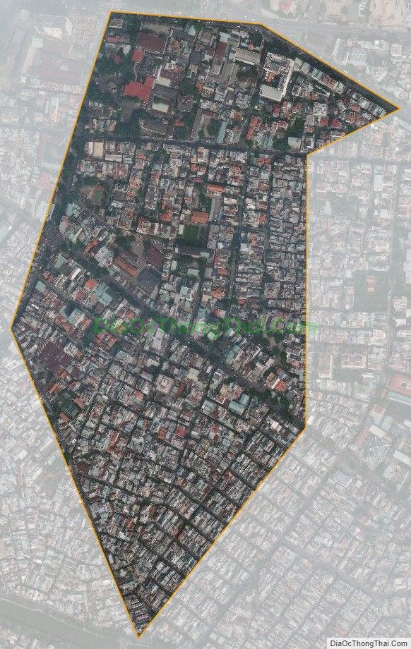 Bản đồ vệ tinh Phường 1, quận Tân Bình