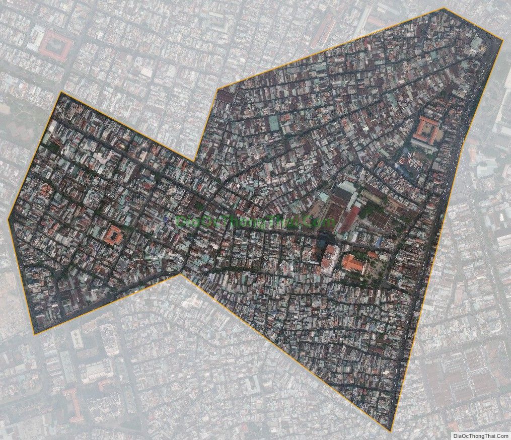 Bản đồ vệ tinh Phường 11, quận Tân Bình