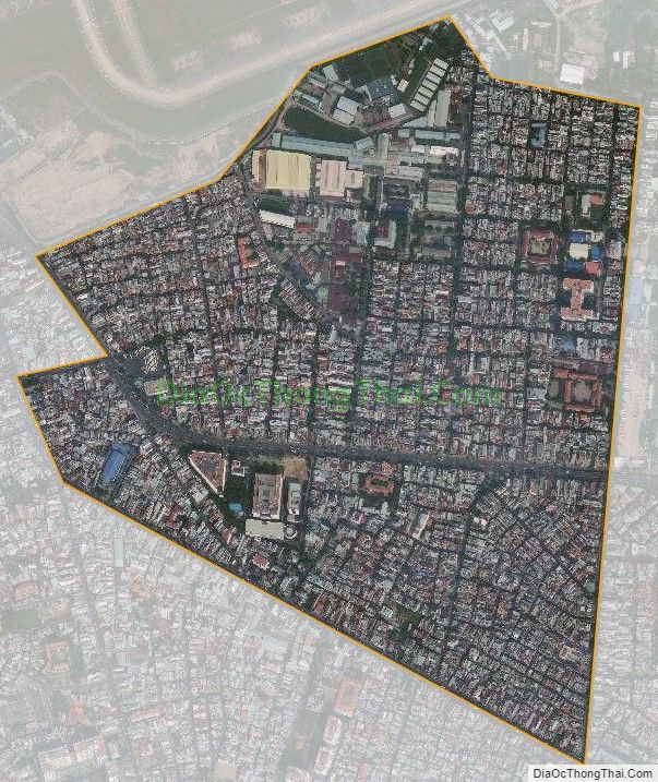 Bản đồ vệ tinh Phường 13, quận Tân Bình