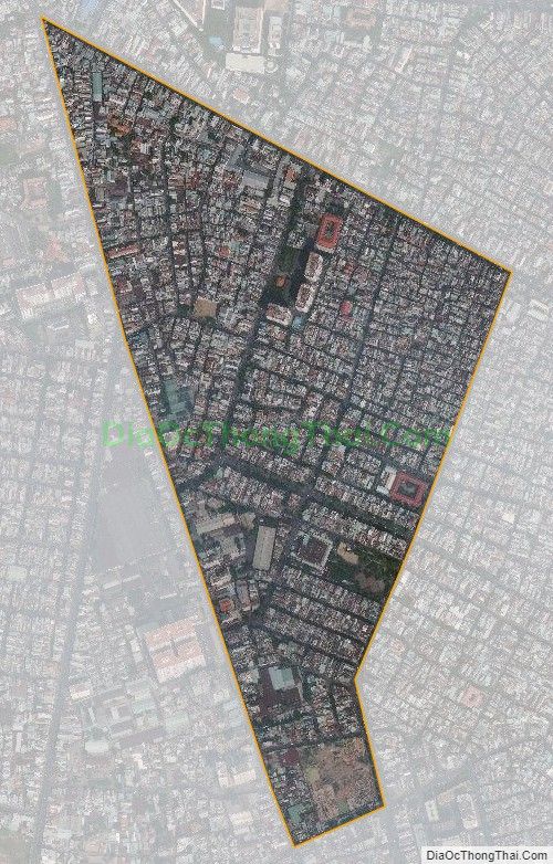 Bản đồ vệ tinh Phường 14, quận Tân Bình
