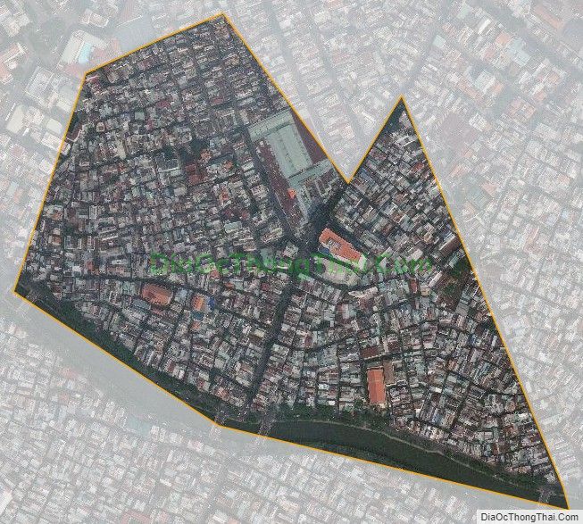 Bản đồ vệ tinh Phường 3, quận Tân Bình