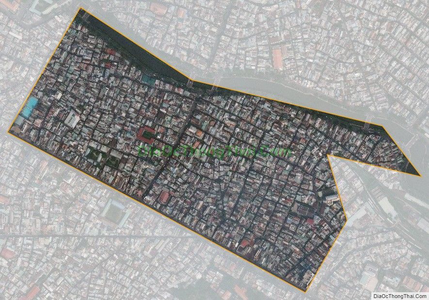Bản đồ vệ tinh Phường 5, quận Tân Bình