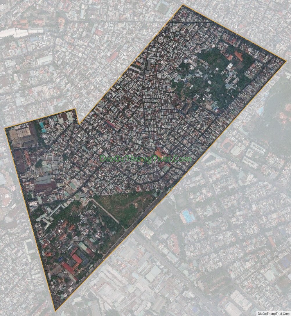 Bản đồ vệ tinh Phường 6, quận Tân Bình