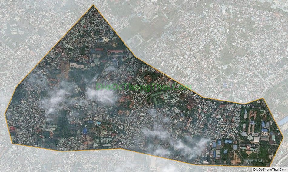 Bản đồ vệ tinh phường Linh Chiểu, thành phố Thủ Đức