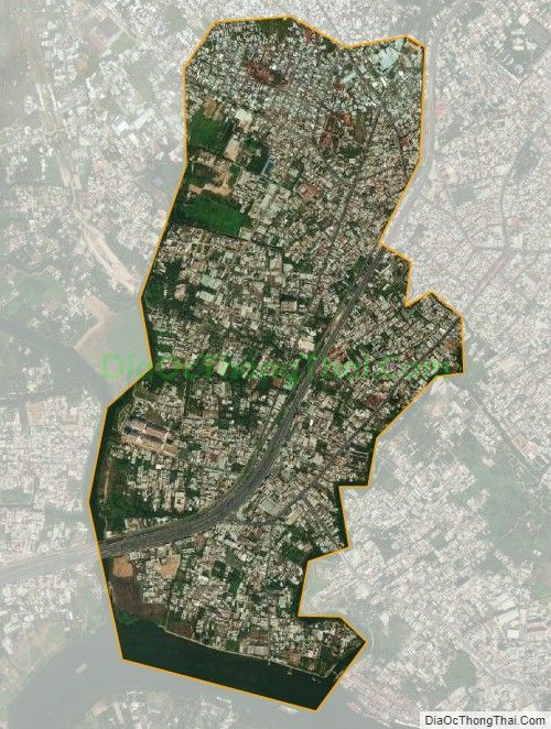 Bản đồ vệ tinh phường Linh Đông, thành phố Thủ Đức