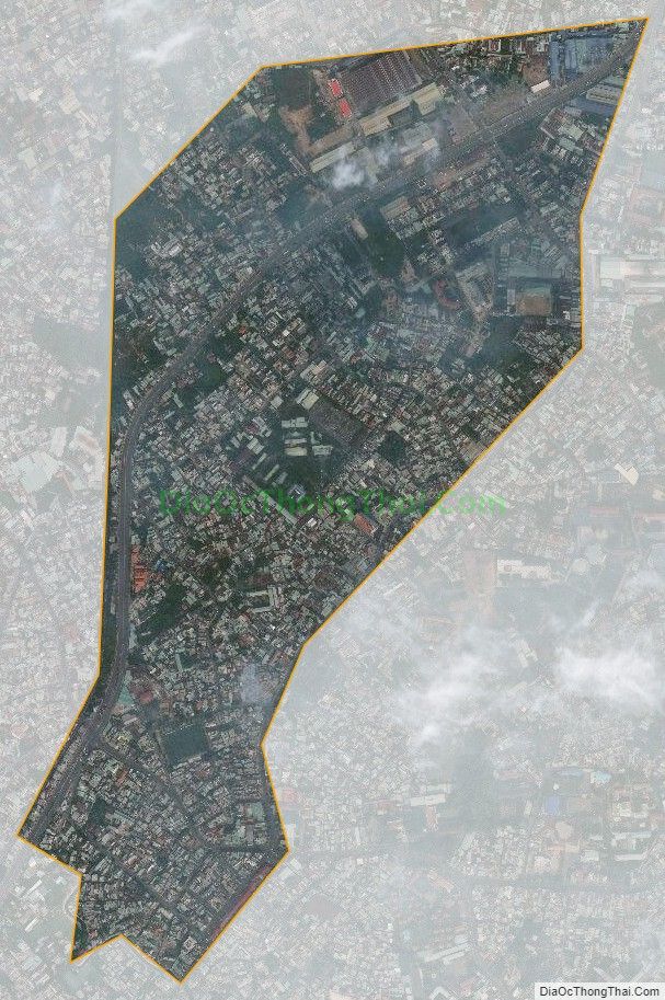 Bản đồ vệ tinh phường Linh Tây, thành phố Thủ Đức