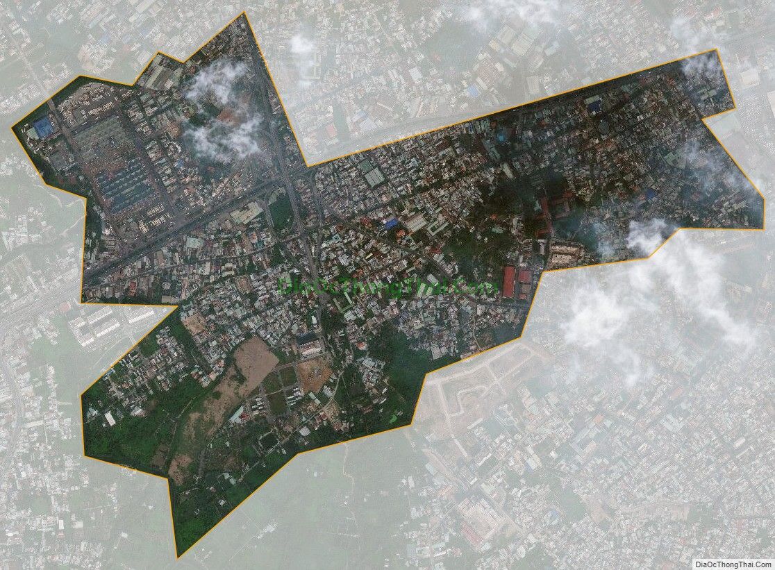 Bản đồ vệ tinh phường Tam Bình, thành phố Thủ Đức