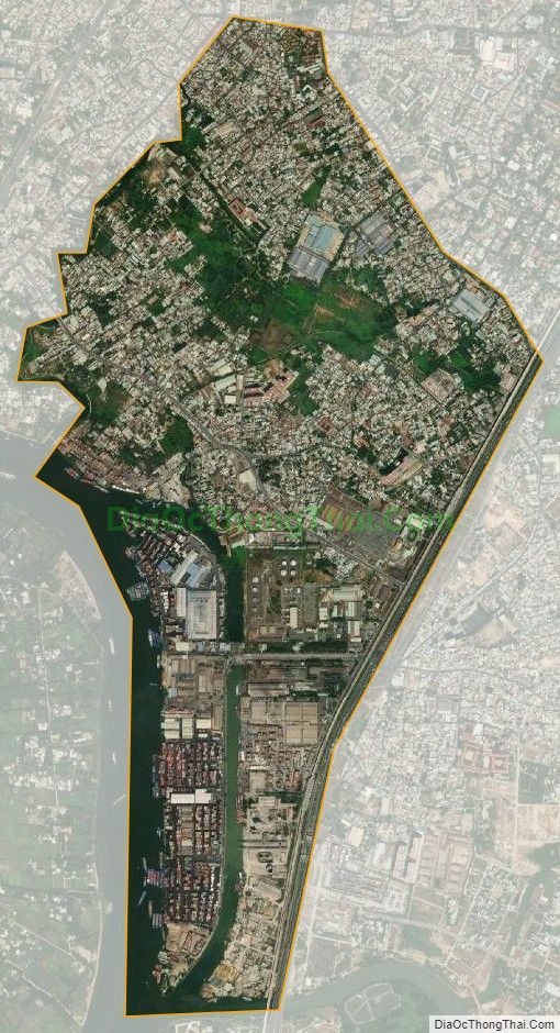 Bản đồ vệ tinh phường Trường Thọ, thành phố Thủ Đức