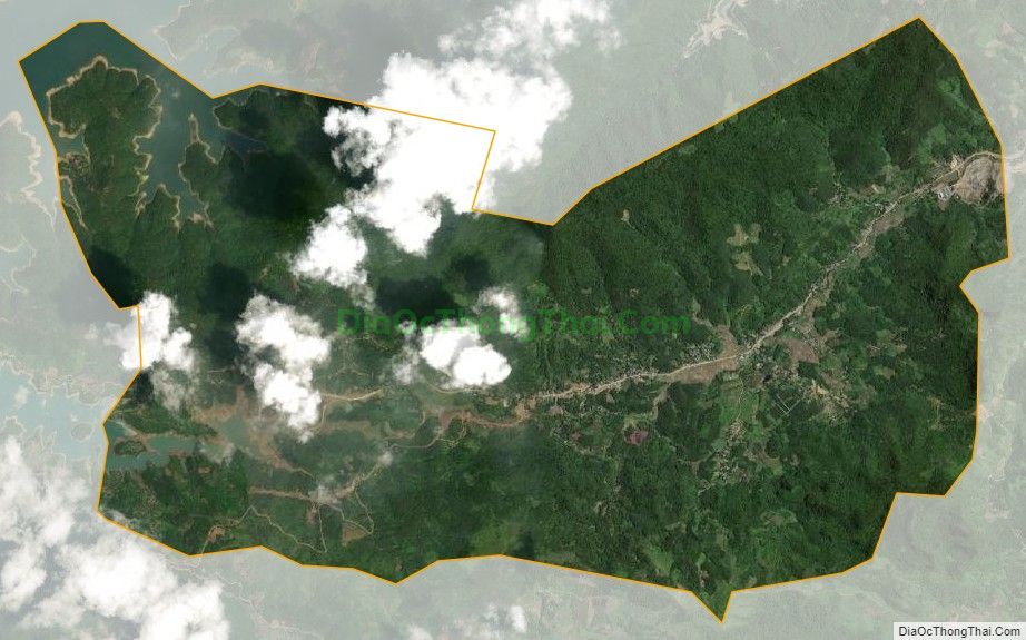 Bản đồ vệ tinh xã Bình Thanh, huyện Cao Phong