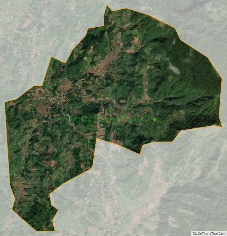 Bản đồ vệ tinh xã Yên Lập (cũ), huyện Cao Phong