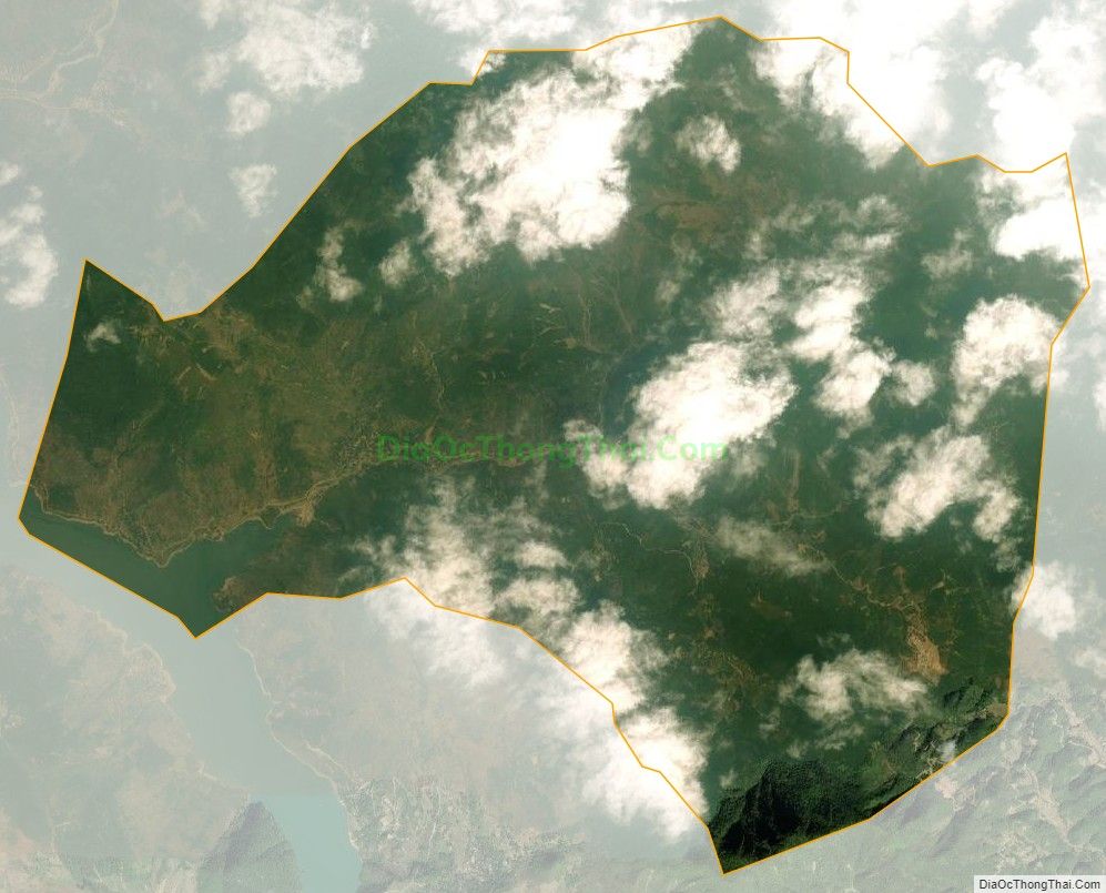 Bản đồ vệ tinh xã Suối Nánh (cũ), huyện Đà Bắc