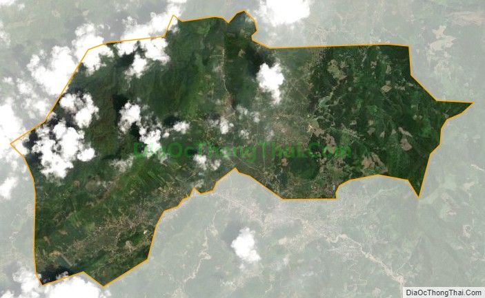 Bản đồ vệ tinh xã Tú Lý, huyện Đà Bắc