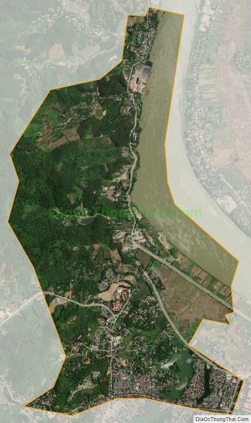Bản đồ vệ tinh phường Tân Hòa, thành phố Hòa Bình