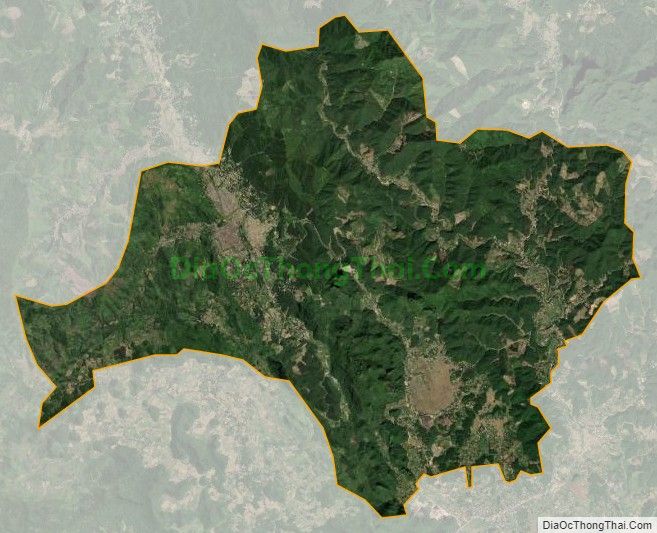 Bản đồ vệ tinh xã Đú Sáng, huyện Kim Bôi