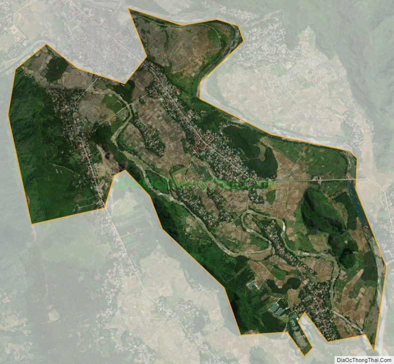 Bản đồ vệ tinh xã Kim Bình (cũ), huyện Kim Bôi