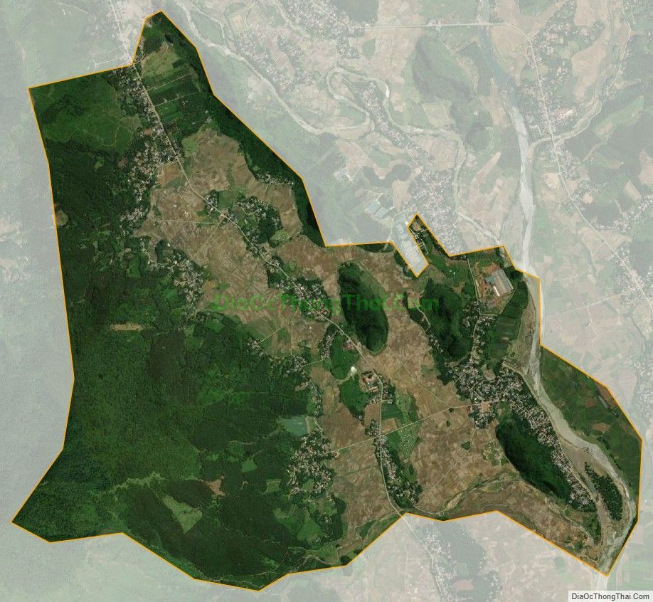 Bản đồ vệ tinh xã Kim Bôi, huyện Kim Bôi