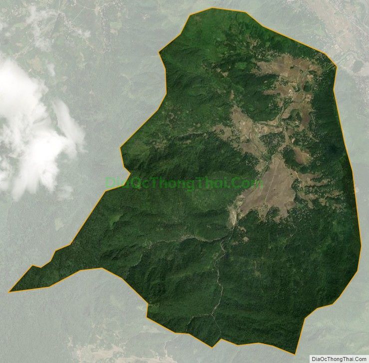 Bản đồ vệ tinh xã Kim Tiến (cũ), huyện Kim Bôi