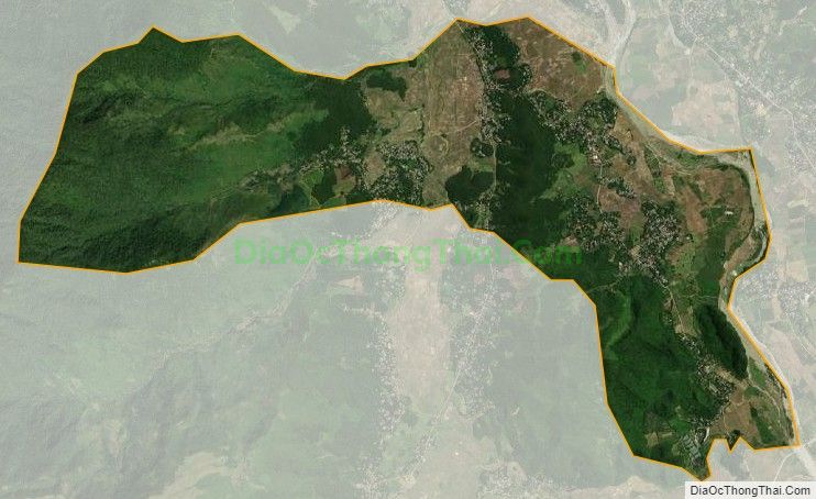 Bản đồ vệ tinh xã Kim Truy (cũ), huyện Kim Bôi