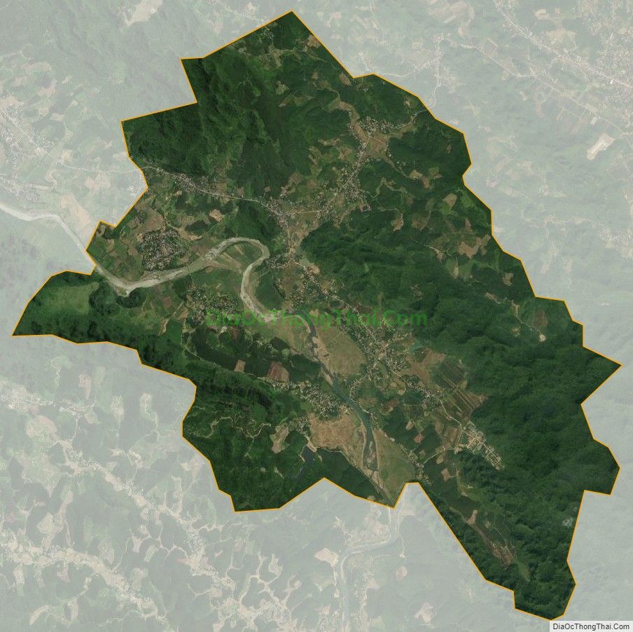Bản đồ vệ tinh xã Mi Hòa (cũ), huyện Kim Bôi