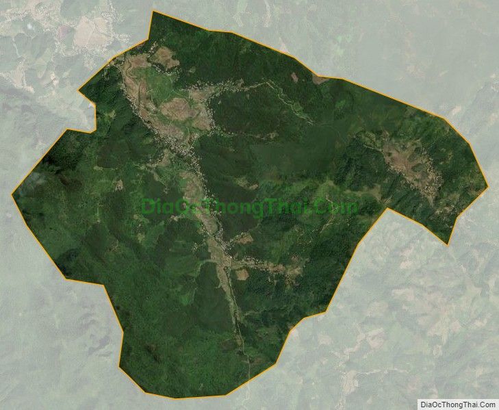 Bản đồ vệ tinh xã Nật Sơn (cũ), huyện Kim Bôi