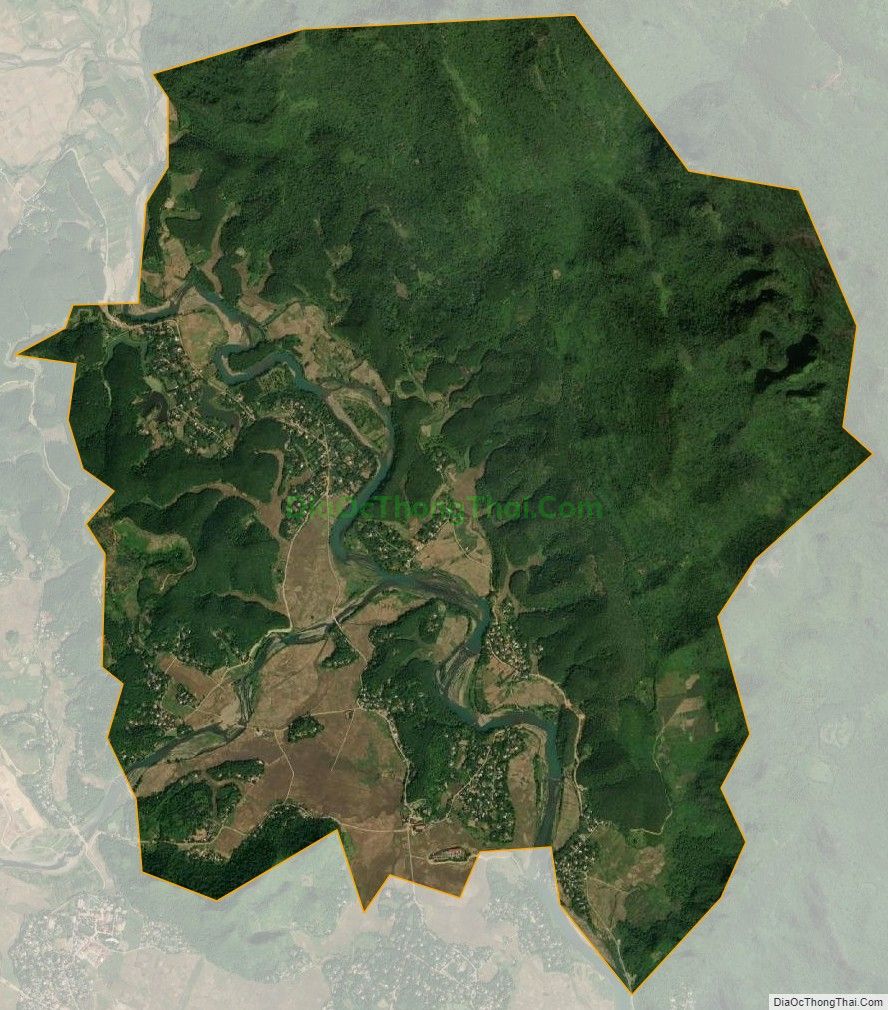 Bản đồ vệ tinh xã Thượng Bì (cũ), huyện Kim Bôi