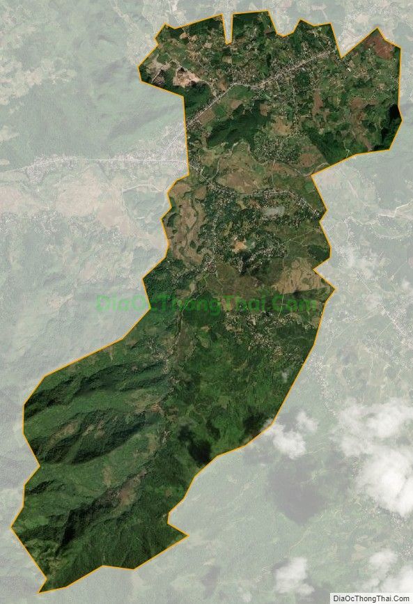 Bản đồ vệ tinh xã Vĩnh Tiến, huyện Kim Bôi