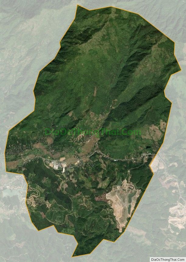 Bản đồ vệ tinh xã Dân Hòa (cũ), huyện Kỳ Sơn