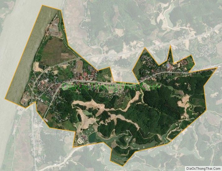 Bản đồ vệ tinh Thị trấn Kỳ Sơn (cũ), huyện Kỳ Sơn