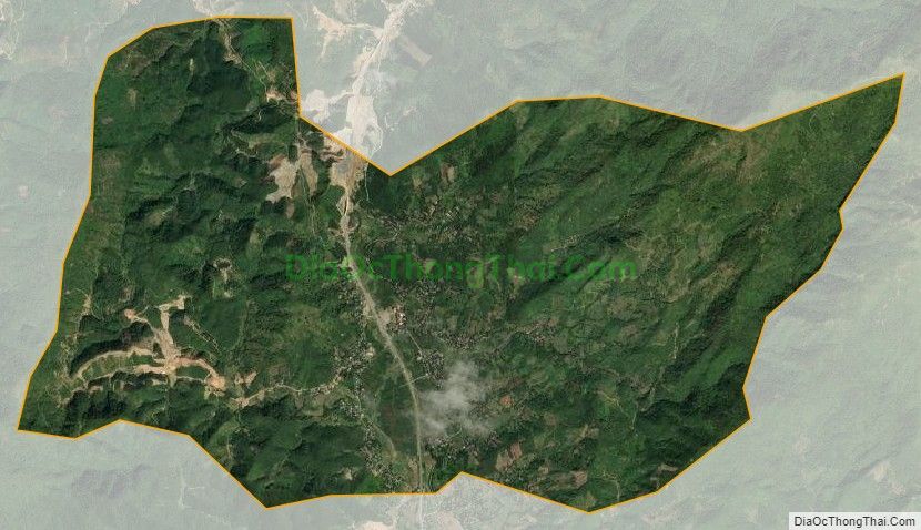 Bản đồ vệ tinh xã Phúc Tiến (cũ), huyện Kỳ Sơn