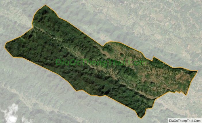 Bản đồ vệ tinh xã Ngọc Sơn, huyện Lạc Sơn