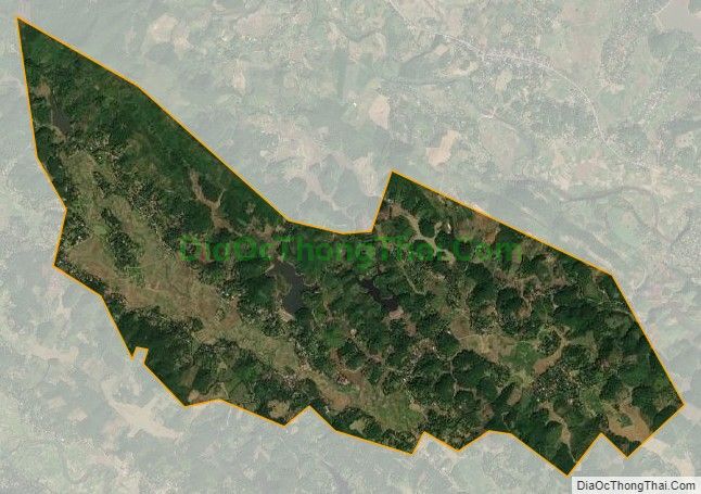 Bản đồ vệ tinh xã Phúc Tuy (cũ), huyện Lạc Sơn