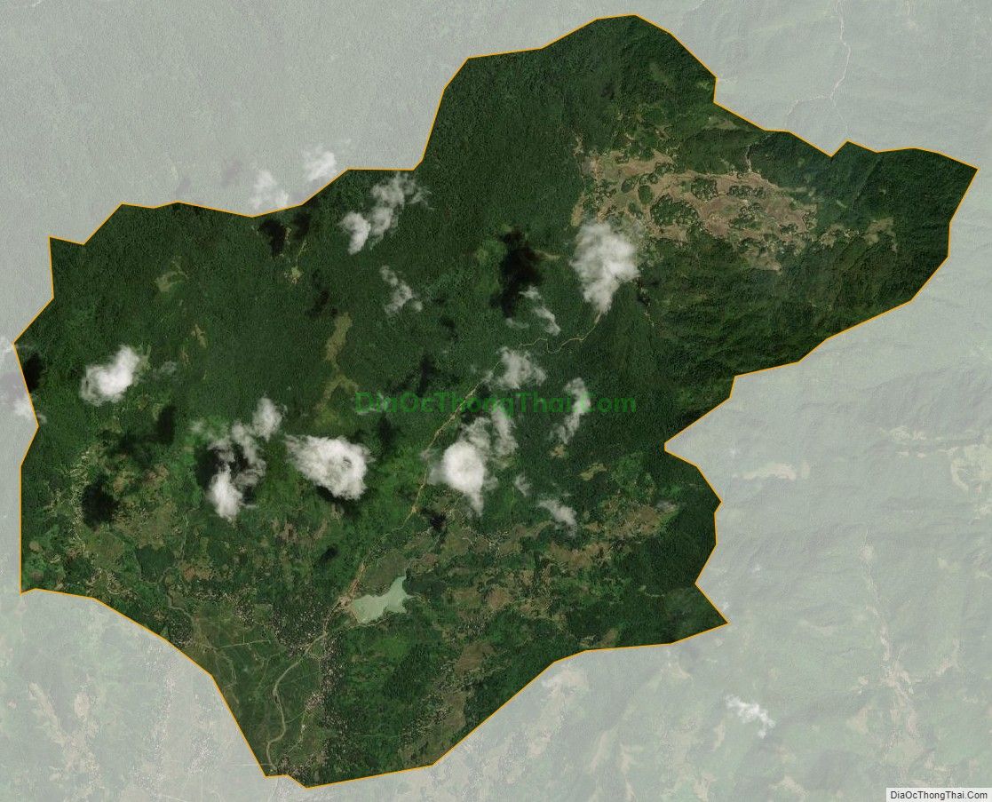 Bản đồ vệ tinh xã Quý Hòa, huyện Lạc Sơn