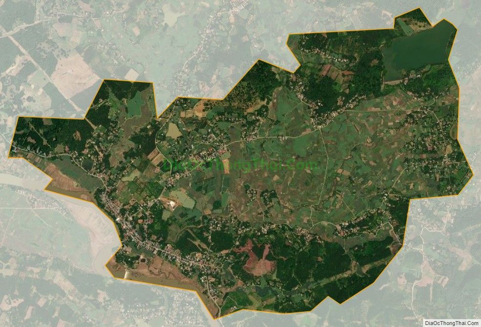 Bản đồ vệ tinh xã Vũ Lâm (cũ), huyện Lạc Sơn