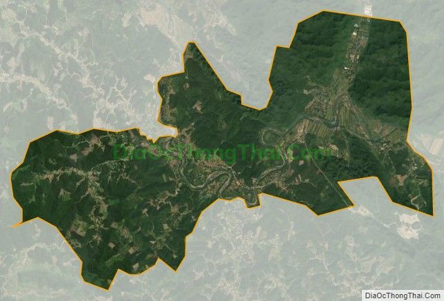 Bản đồ vệ tinh xã Hưng Thi, huyện Lạc Thủy