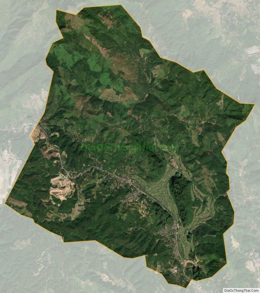 Bản đồ vệ tinh xã Lâm Sơn, huyện Lương Sơn