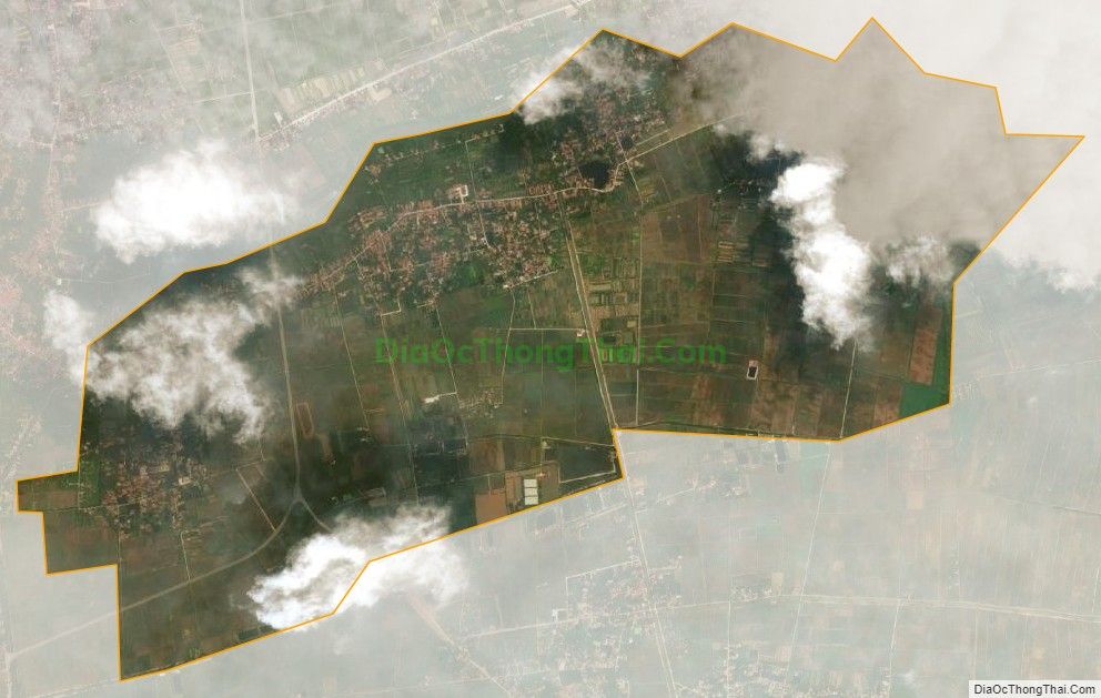 Bản đồ vệ tinh xã Hạ Lễ, huyện Ân Thi