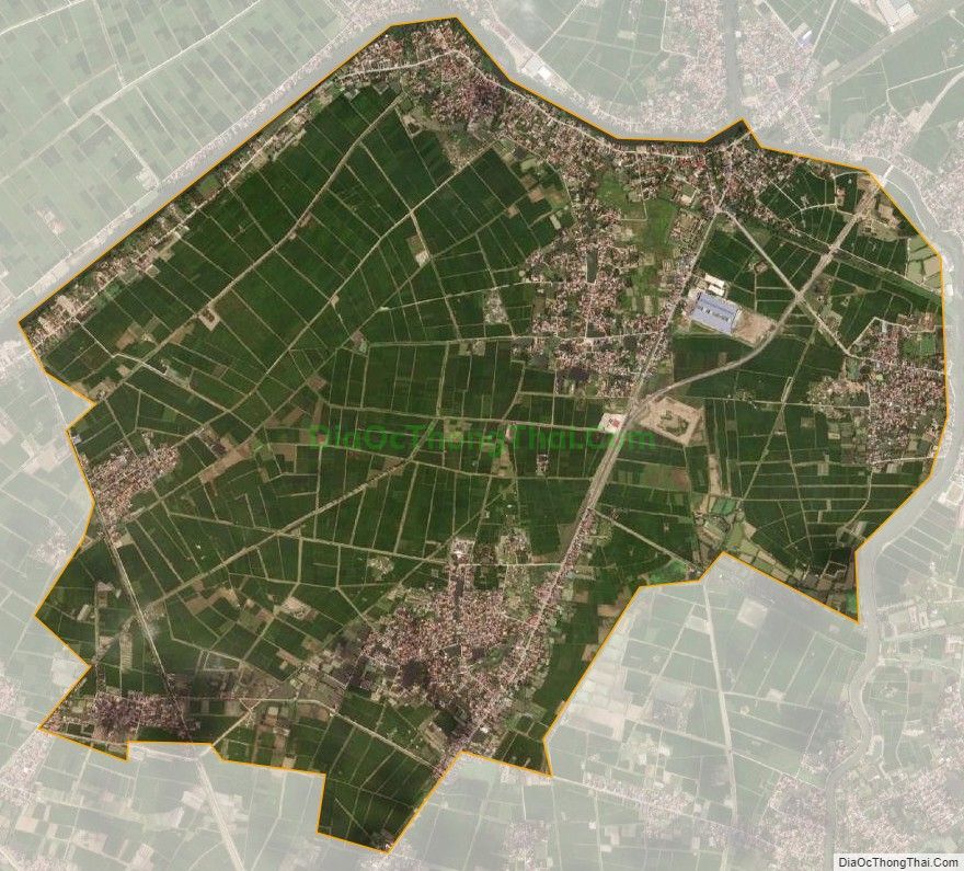 Bản đồ vệ tinh xã Phù Ủng, huyện Ân Thi
