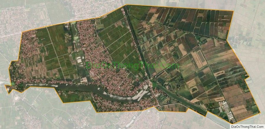 Bản đồ vệ tinh xã Thuần Hưng, huyện Khoái Châu