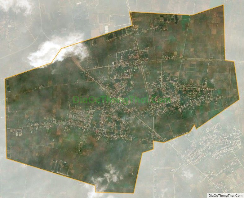 Bản đồ vệ tinh xã Minh Hoàng, huyện Phù Cừ