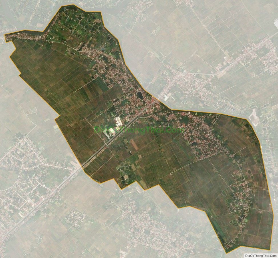 Bản đồ vệ tinh xã Quang Hưng, huyện Phù Cừ