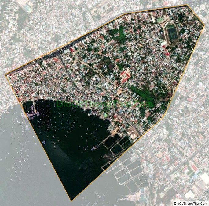 Bản đồ vệ tinh phường Cam Lợi, thành phố Cam Ranh