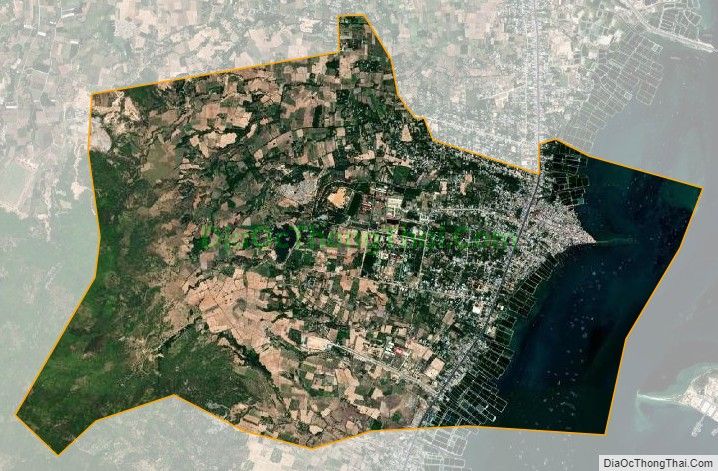 Bản đồ vệ tinh phường Cam Phúc Bắc, thành phố Cam Ranh