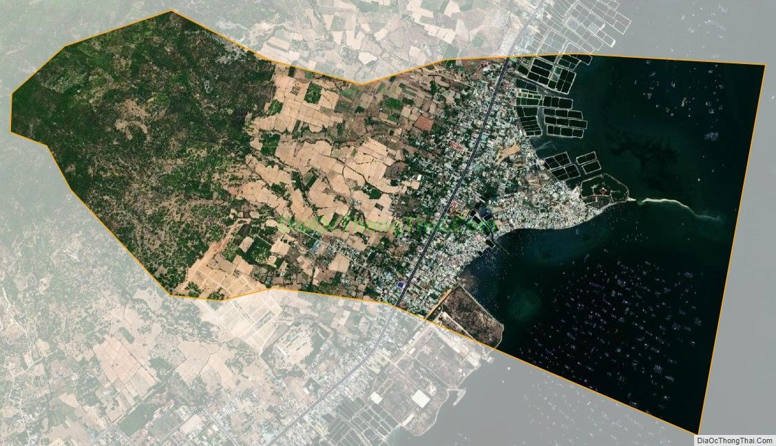 Bản đồ vệ tinh phường Cam Phúc Nam, thành phố Cam Ranh