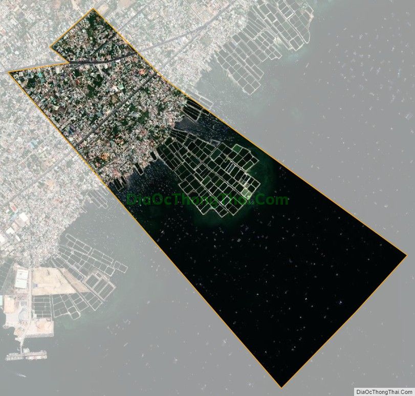 Bản đồ vệ tinh phường Cam Thuận, thành phố Cam Ranh