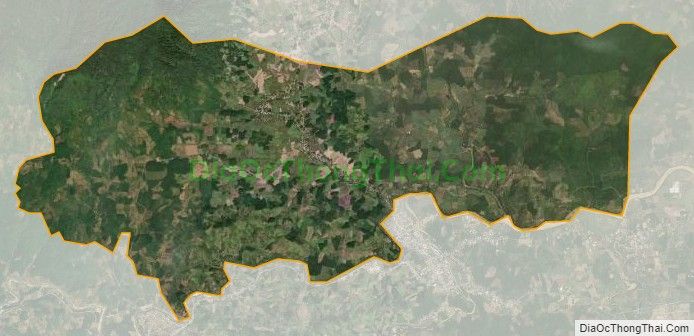 Bản đồ vệ tinh xã Khánh Nam, huyện Khánh Vĩnh